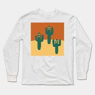 Cacti Hold Up Long Sleeve T-Shirt